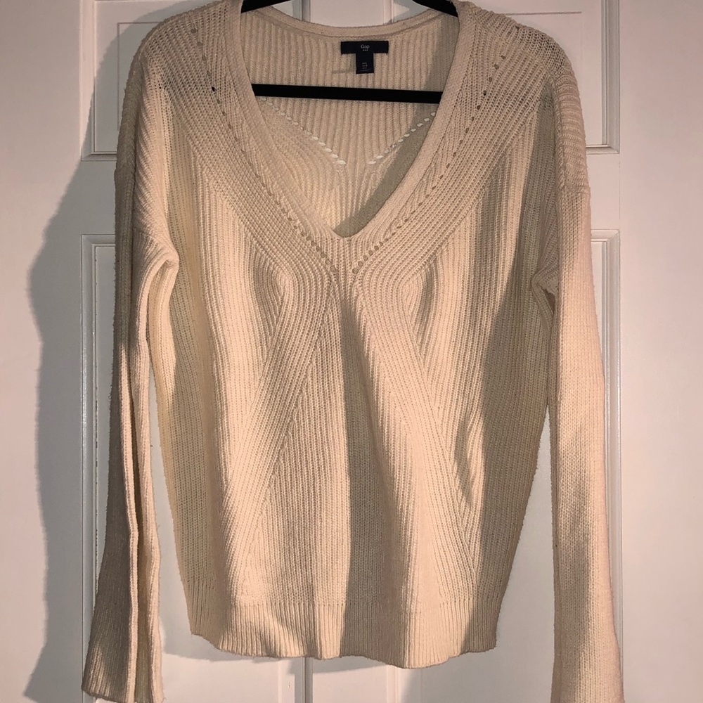 Gap Large Cream Sweater